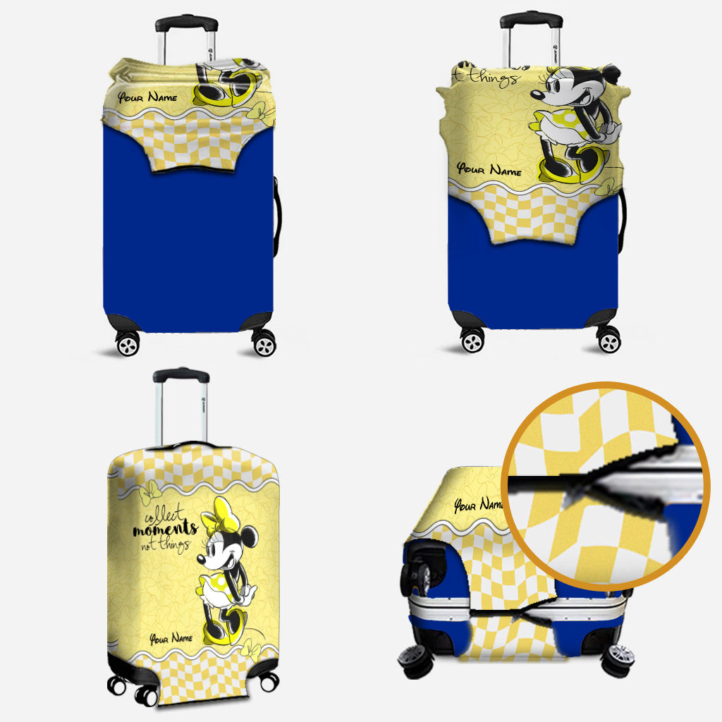 Personalized Minnie Mouse Luggage Cover Custom Name Gift