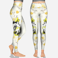 Load image into Gallery viewer, Personalized Minnie Mouse Cross Tank Top &amp; Leggings Set for Mom
