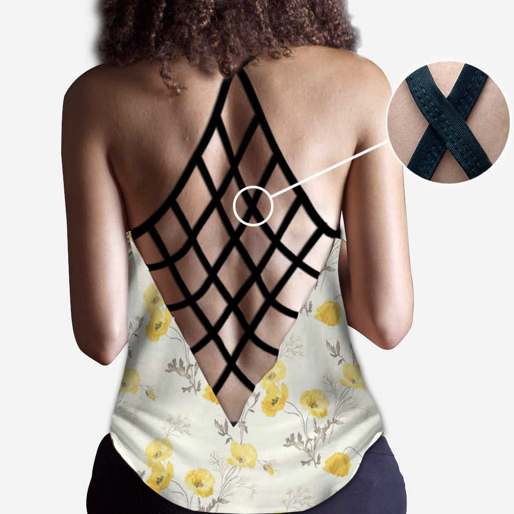 Personalized Minnie Mouse Cross Tank Top & Leggings Set for Mom