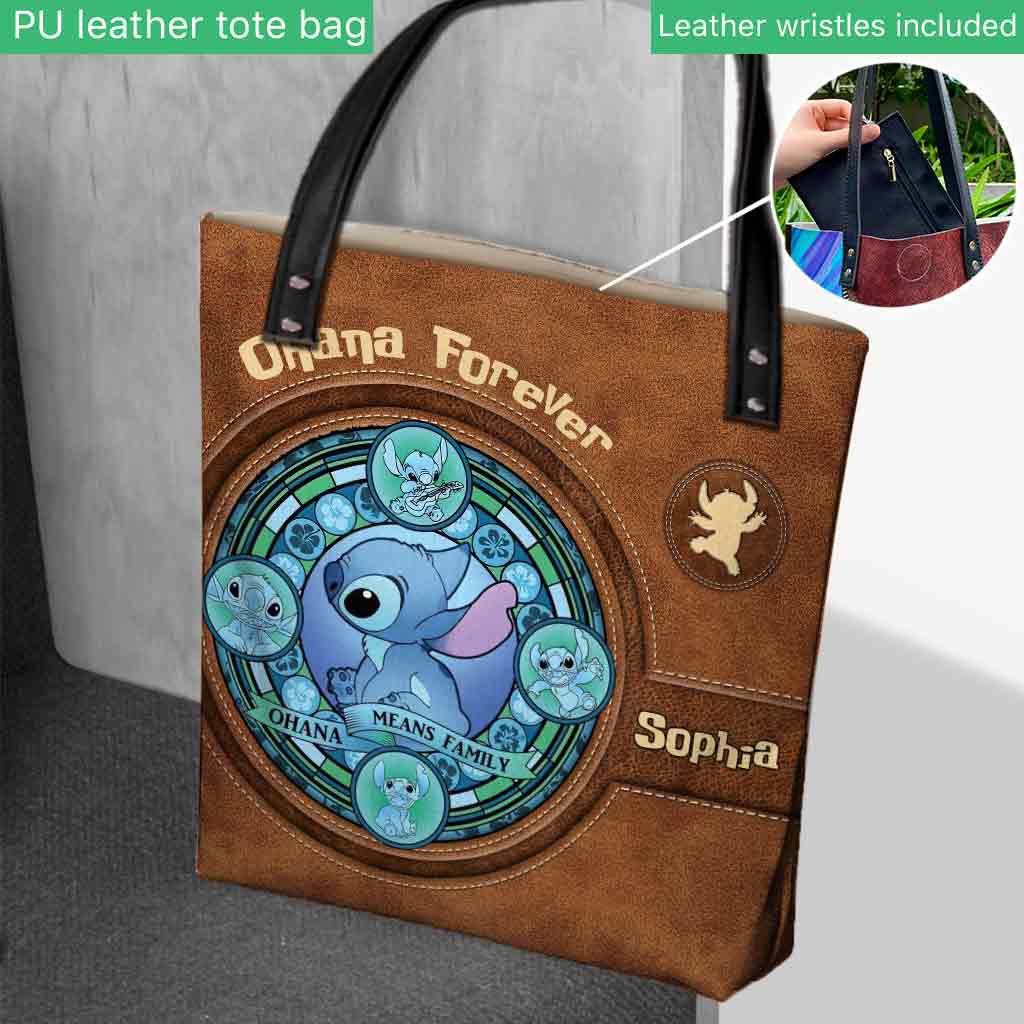 Personalized Ohana Tote Bag Custom Name Gift for Family