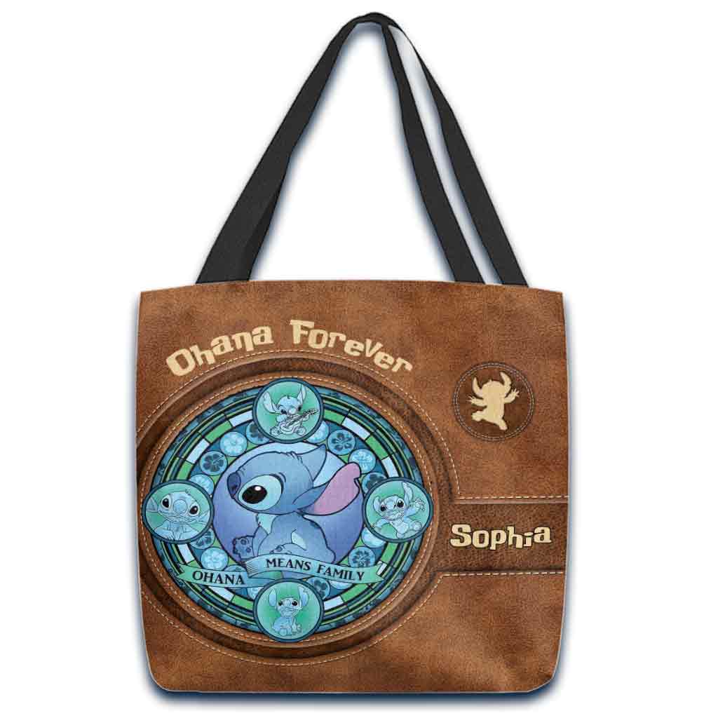 Personalized Ohana Tote Bag Custom Name Gift for Family