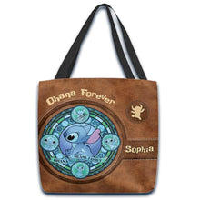Load image into Gallery viewer, Personalized Ohana Tote Bag Custom Name Gift for Family
