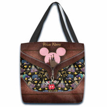 Load image into Gallery viewer, Personalized Mouse Tote Bag Custom Name Gift for Birthday
