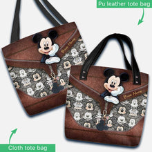 Load image into Gallery viewer, Personalized Mickey Mouse Tote Bag Custom Name Gift for Kids
