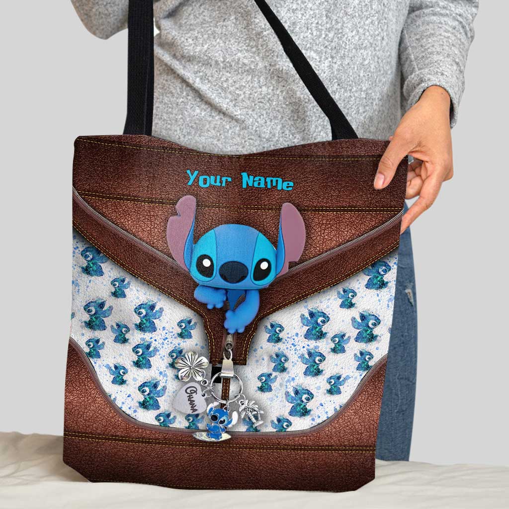 Personalized Ohana Tote Bag Custom Name Gift for Family