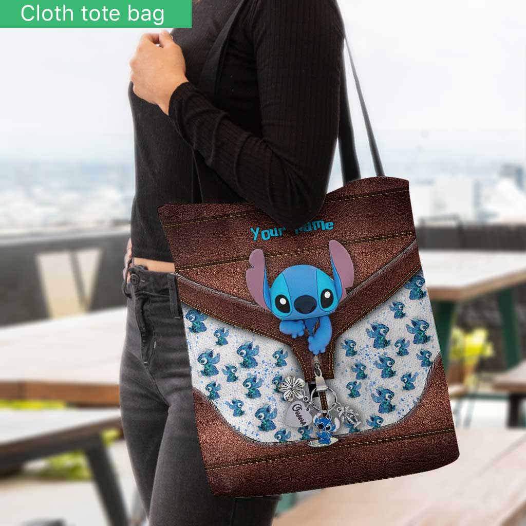 Personalized Ohana Tote Bag Custom Name Gift for Family