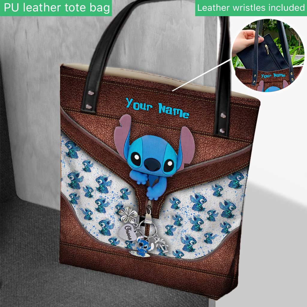 Personalized Ohana Tote Bag Custom Name Gift for Family