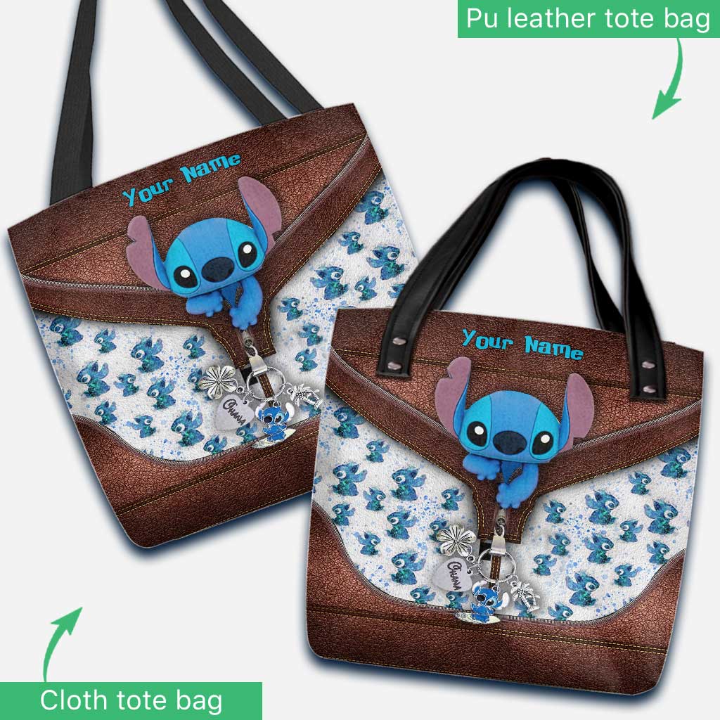 Personalized Ohana Tote Bag Custom Name Gift for Family