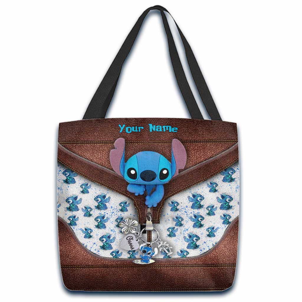 Personalized Ohana Tote Bag Custom Name Gift for Family