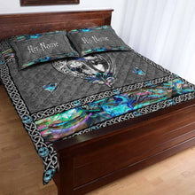 Load image into Gallery viewer, Personalized Nightmare Quilt Set Custom Names Halloween Gift
