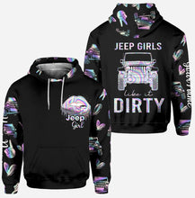 Load image into Gallery viewer, Personalized Jeep Girl Hoodie &amp; Leggings Set Custom Name Gift
