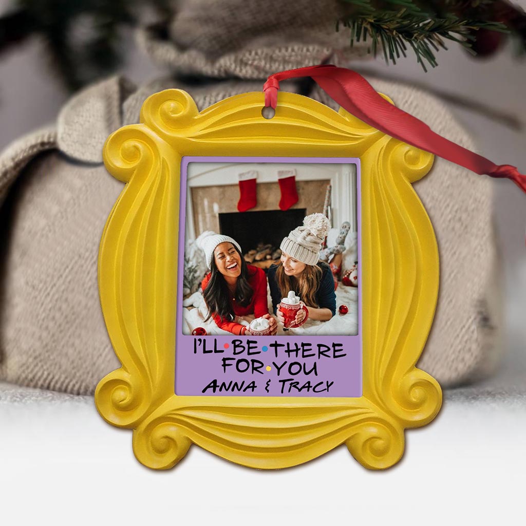 Personalized Double-Sided Christmas Ornament Custom Name Gift