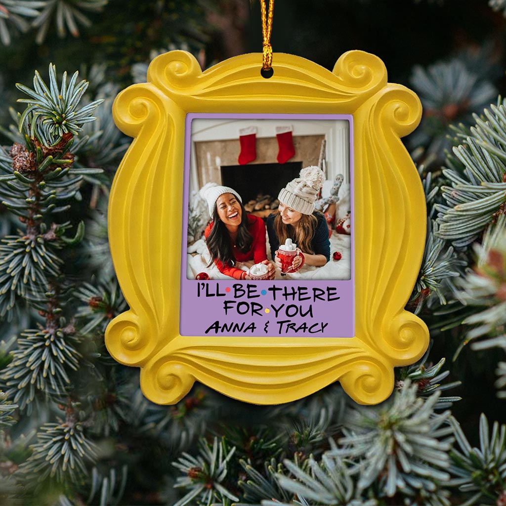 Personalized Double-Sided Christmas Ornament Custom Name Gift
