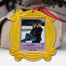 Load image into Gallery viewer, Personalized Christmas Ornament Custom Couple Photo Gift
