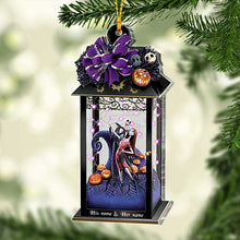 Load image into Gallery viewer, Personalized Transparent Nightmare Lantern Christmas Ornament
