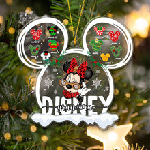 Load image into Gallery viewer, Personalized Acrylic Christmas Ornament Gift for Grandma
