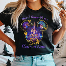 Load image into Gallery viewer, Personalized Christmas Mouse T-shirt &amp; Hoodie Custom Name Gift
