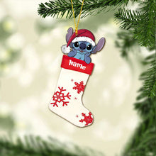 Load image into Gallery viewer, Personalized Christmas Ohana Ornament Custom Name Gift
