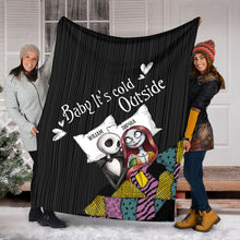 Load image into Gallery viewer, Personalized Nightmare Blanket Unique Gift for Christmas
