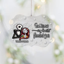 Load image into Gallery viewer, Personalized Transparent Ornament Custom Name Romantic Gift for Christmas
