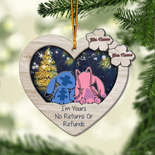 Load image into Gallery viewer, Personalized Christmas Ohana Layered Ornament Custom Names Gift
