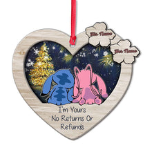Load image into Gallery viewer, Personalized Christmas Ohana Layered Ornament Custom Names Gift
