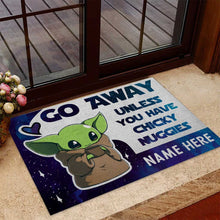 Load image into Gallery viewer, Personalized Go Away Doormat with Custom Name - Unique Housewarming Gift
