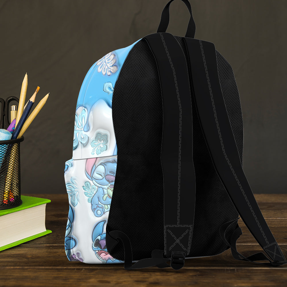 Personalized Ohana Backpack Custom Name for Kids Family Gift