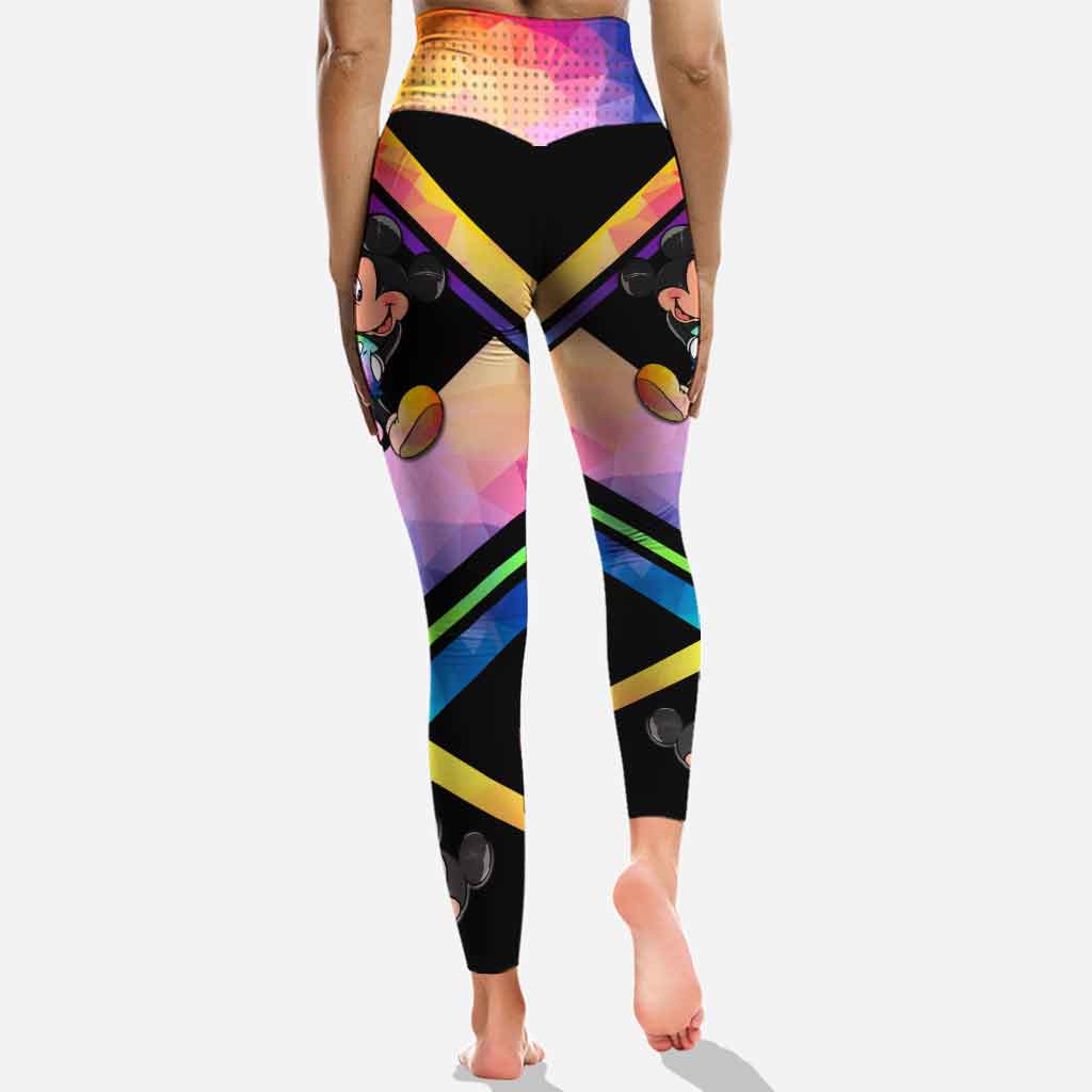Personalized LGBT Support Hoodie and Leggings Set Custom Name Gift