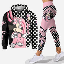 Load image into Gallery viewer, Personalized Minnie Mouse Nurse Hoodie and Leggings Set
