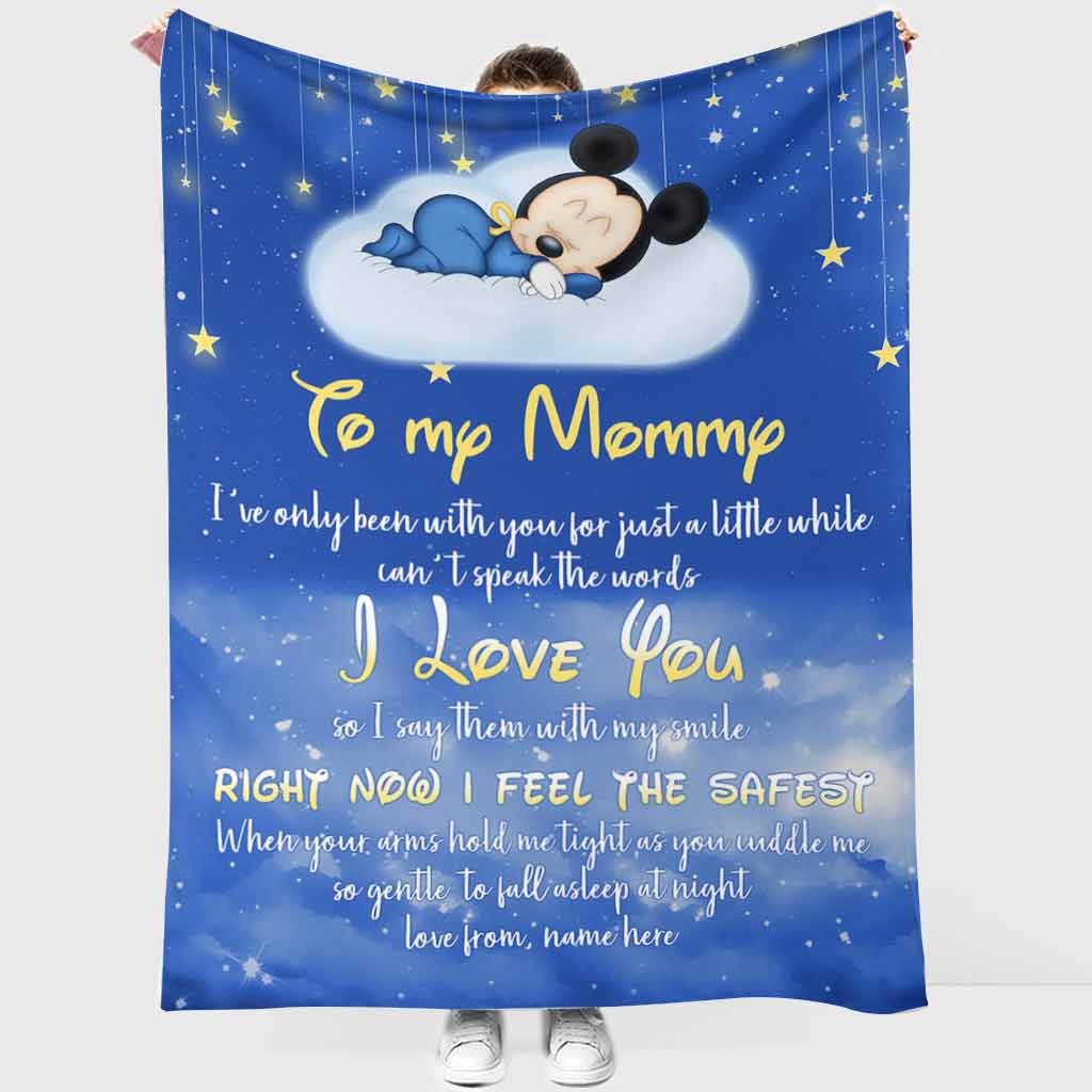 Personalized Love You Blanket for Mom - Custom Names Gift