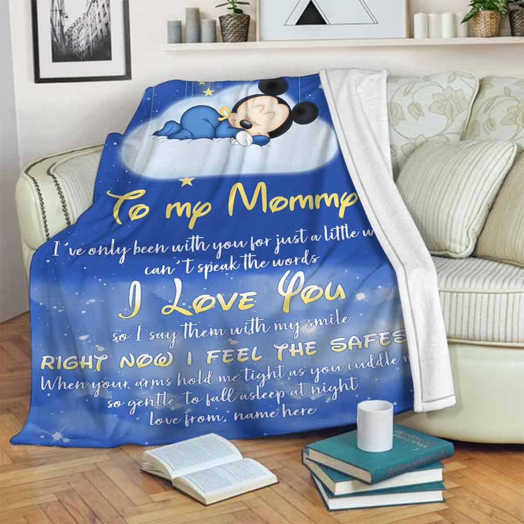 Personalized Love You Blanket for Mom - Custom Names Gift