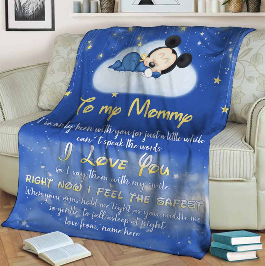 Personalized Love You Blanket for Mom - Custom Names Gift
