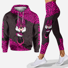 Load image into Gallery viewer, Personalized Dreamy Mouse Ears Hoodie &amp; Leggings Set for Girls
