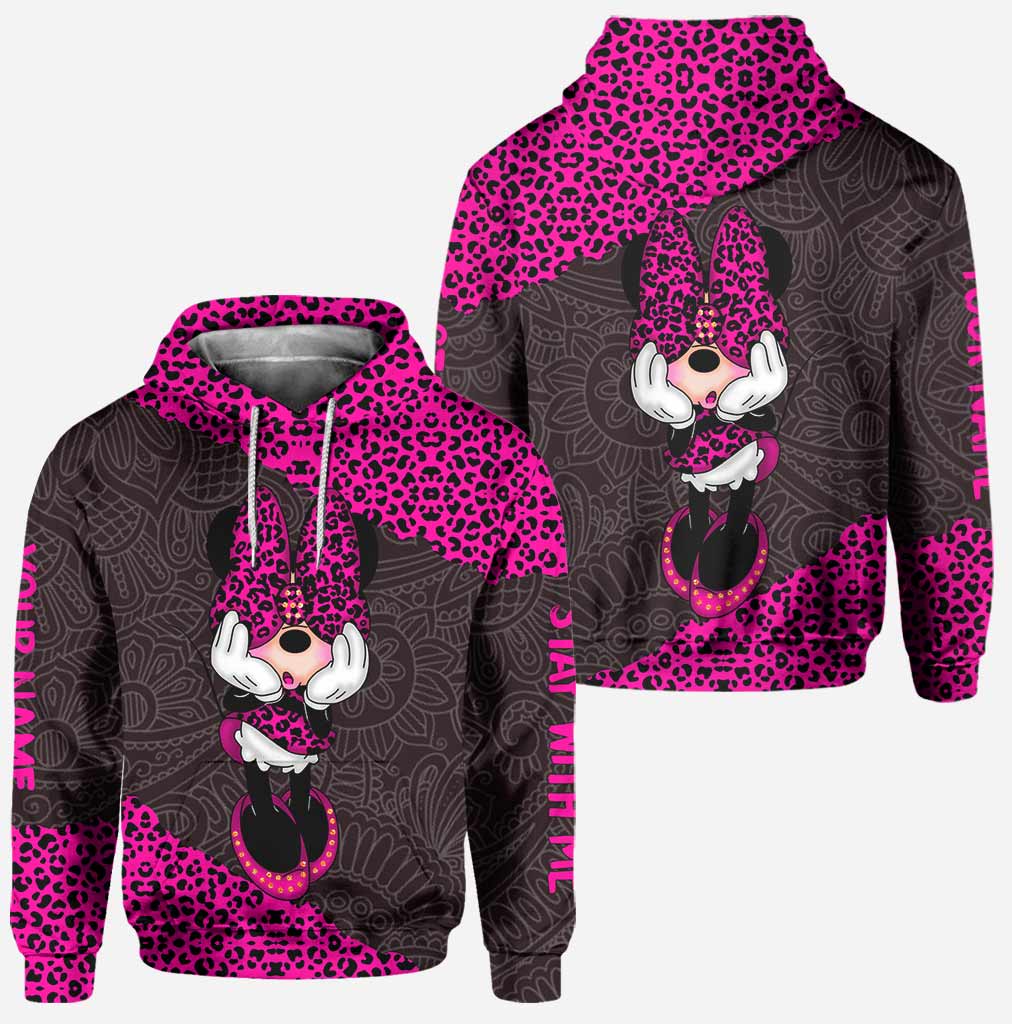 Personalized Dreamy Mouse Ears Hoodie & Leggings Set for Girls