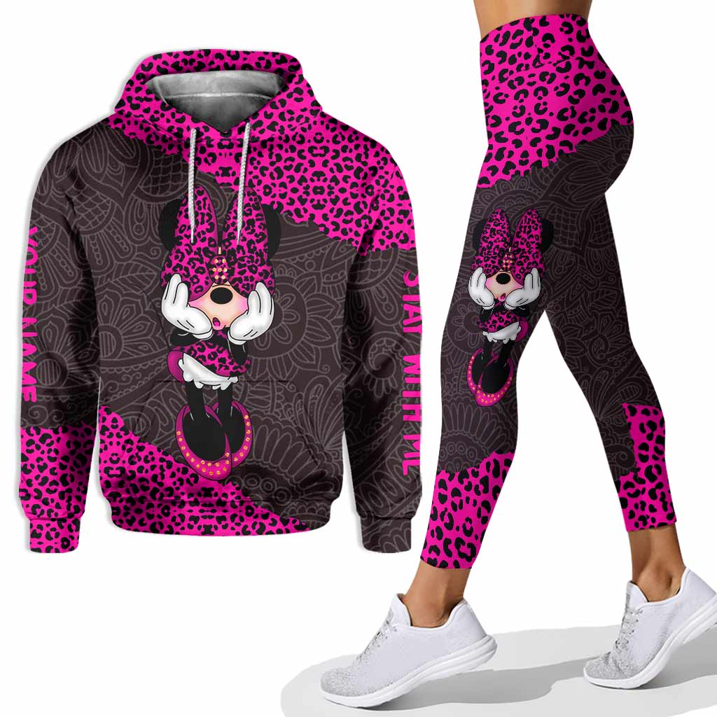 Personalized Dreamy Mouse Ears Hoodie & Leggings Set for Girls