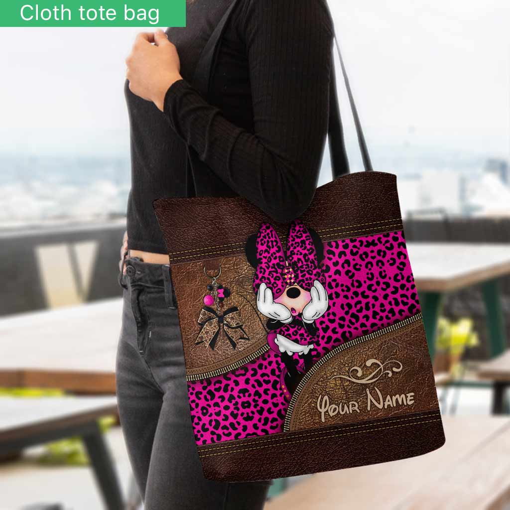 Personalized Dreamy Mouse Ears Tote Bag Custom Name Gift