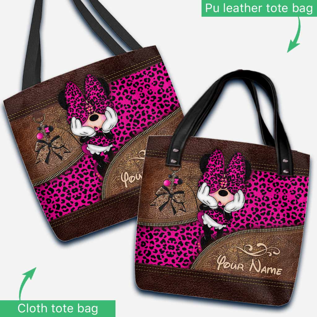 Personalized Dreamy Mouse Ears Tote Bag Custom Name Gift