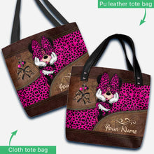 Load image into Gallery viewer, Personalized Dreamy Mouse Ears Tote Bag Custom Name Gift
