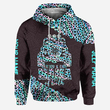Load image into Gallery viewer, Personalized Leopard Print Hoodie and Leggings Set for Mom
