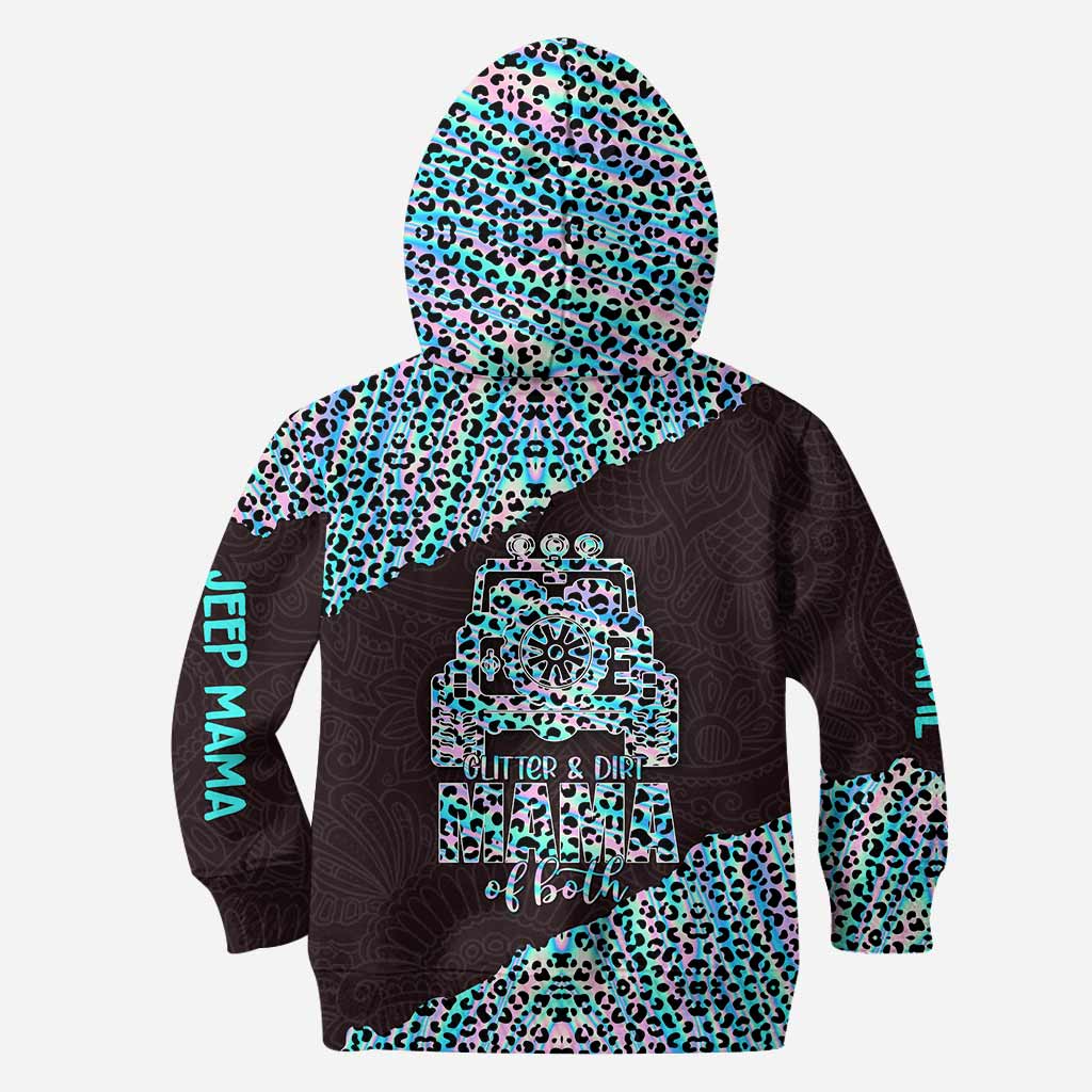 Personalized Leopard Print Hoodie and Leggings Set for Mom