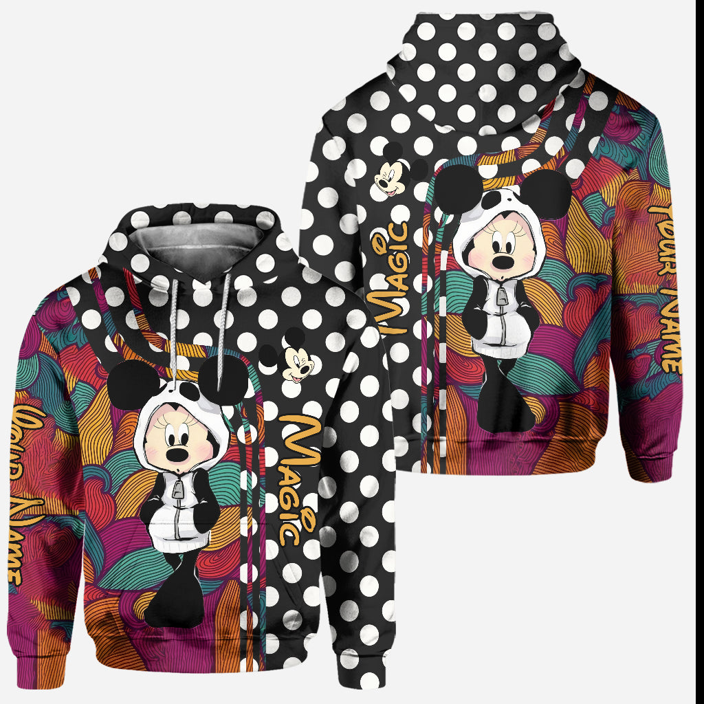 Personalized Mickey Mouse Hoodie and Leggings Set for Kids
