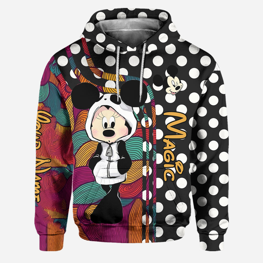 Personalized Mickey Mouse Hoodie and Leggings Set for Kids