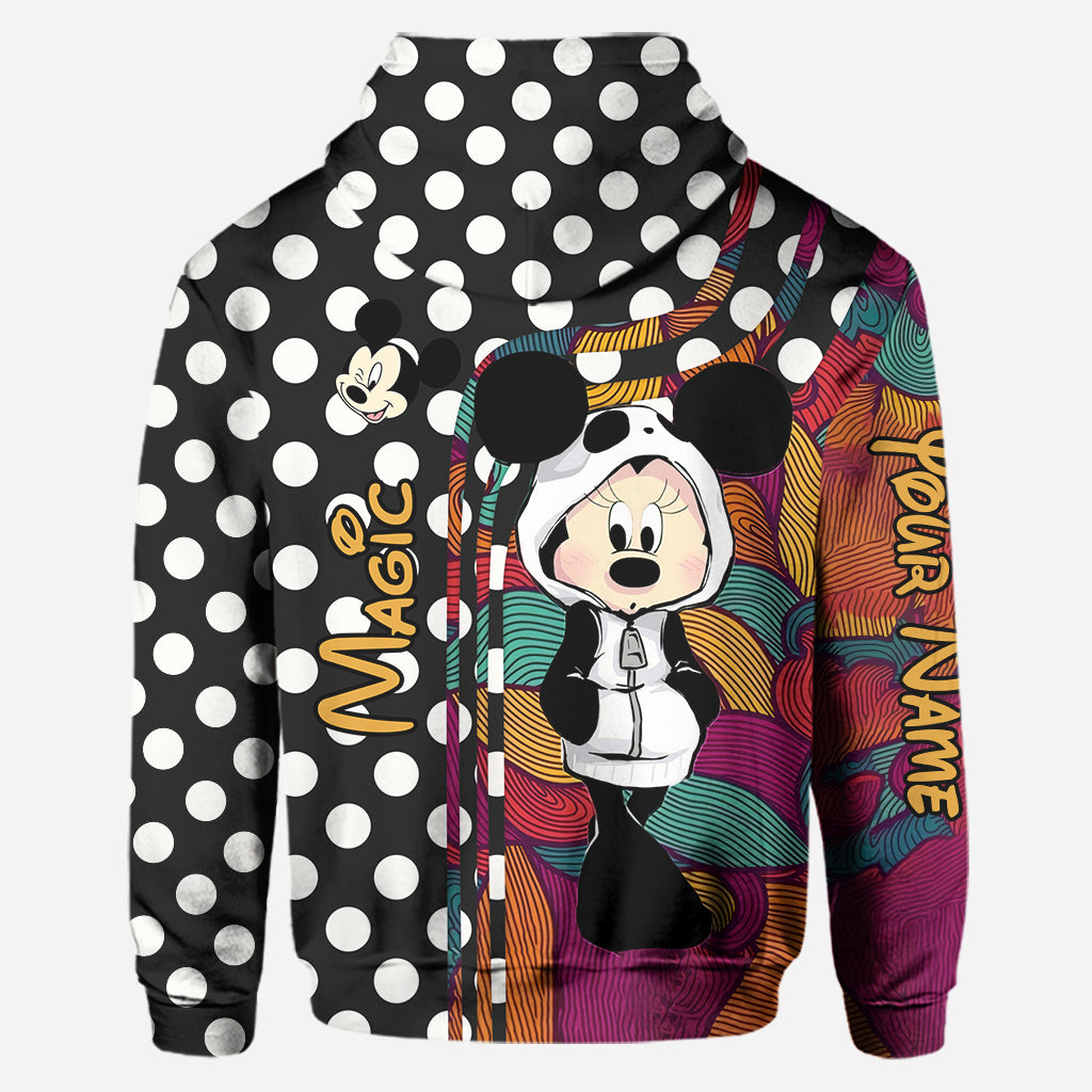 Personalized Mickey Mouse Hoodie and Leggings Set for Kids