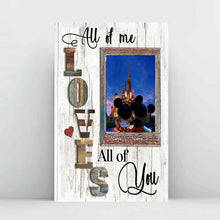 Load image into Gallery viewer, Personalized Couple Mouse Poster Custom Name Wall Art Gift
