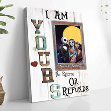 Load image into Gallery viewer, Personalized Couple Nightmare Poster Custom Names Unique Gift
