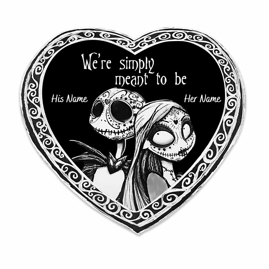 Personalized Nightmare Before Christmas Doormat Custom Name Gift