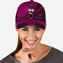 Load image into Gallery viewer, Personalized Leopard Print Mouse Ears Classic Cap for Kids
