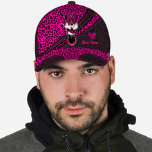Load image into Gallery viewer, Personalized Leopard Print Mouse Ears Classic Cap for Kids
