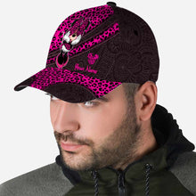 Load image into Gallery viewer, Personalized Leopard Print Mouse Ears Classic Cap for Kids
